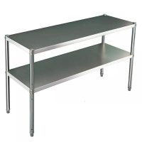 洁柔 定制 两层货架置物架 不锈钢