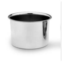 企购优品 不锈钢味盅圆形调料罐桶料缸 16cm (30个起订 不足数量不发货)