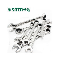 世达(SATA) 全抛光两用快扳8MM43201