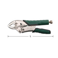 世达(SATA) 曲口快速释放大力钳10"71002