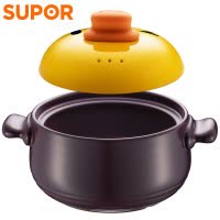 苏泊尔(SUPOR)新陶养生煲·萌煲小黄鸭 砂锅炖锅家用明火燃气陶瓷煲煮汤石锅耐高温 EB25NAT01
