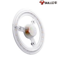 公牛(BULL)磨砂灯贴 18W 日光色 LED吸顶灯灯珠灯泡灯条灯芯改造灯板贴片单灯节能防频闪圆形灯贴