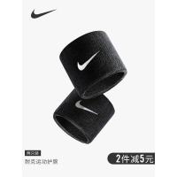 nike耐克护腕时尚薄款透气运动健身跑步男篮球网球吸汗手腕带女潮