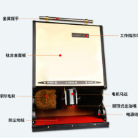 不锈钢全自动感应式立式擦鞋机,新疆、内蒙、西藏、云南等偏远地区不送