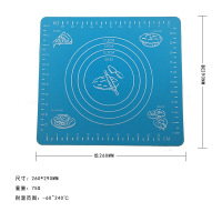 一窝蜂一(YIWOFENGYI) 26*29cm硅胶操作案板 硅胶餐垫 揉面垫 烘培工具 100个起拍