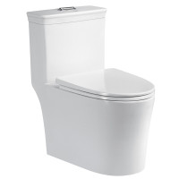 欧泰(OUTAI)抽水马桶家用卫生间虹吸座便器陶瓷坐便器(智洁釉 脲醛盖板)OT-1204