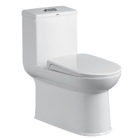 欧泰(OUTAI)马桶家用卫生间抽水坐便器(左右横排 雪花釉 pp盖板)OT-1211 730x370x760mm