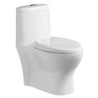 欧泰(OUTAI)OT1242 坐便器 家用陶瓷坐便器防臭防溅虹吸喷射一体式 715x370x750mm