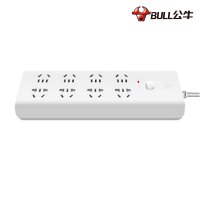 公牛(BULL) GN-H2080 三重防雷电插座多用排插8插位多功能家用插板带线 /3米