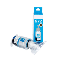爱普生 672 原装墨水 蓝色