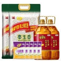 福临门组套(福临门传承土榨花生油5L*2桶+福临门白砂糖405g*5袋+福临门泰玉香进口茉莉香米5kg*2袋)
