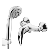 九牧 3576-S02015 手持淋浴花洒龙头(龙头花洒墙座软管套装)