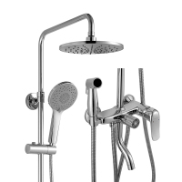 九牧 36341-416/1B-1 喷枪增压淋浴花洒套装