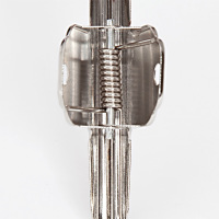 齐心(COMIX) 76mm 山形 票夹/铁票夹 B3620 3# 单个价格 25个起订