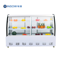 铭首(Minsow)DL-1000 1米 多功能商用展示柜 熟食柜 冷藏点菜柜 超市水果店 冷藏保鲜柜