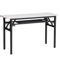 耀烨 折叠桌办公桌椅 会议桌椅 折叠餐桌椅 黑腿白面