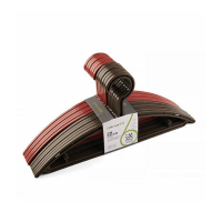 茶花立体弓形衣架J02001（5个起售）