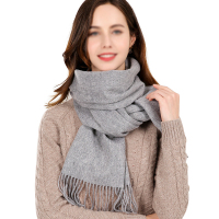 SCP 纯色羊毛围巾 SCP-13275 冬季百搭披肩加厚保暖围脖围巾 (条)
