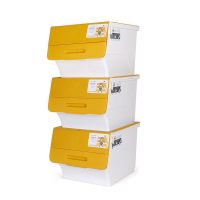 茶花斜翻盖储物箱-M2886