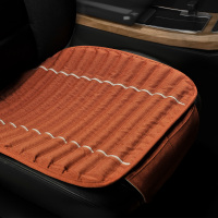 恒源祥竹炭填充汽车座垫无靠背免捆绑单片四季通用汽车坐垫车内饰品单个前排座垫