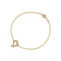 Tiffany&Co.:蒂芙尼 Love 18K金交叉爱心手链 18K金