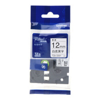 兄弟TZe-231 标签色带12mm 白底黑字(9个价格)