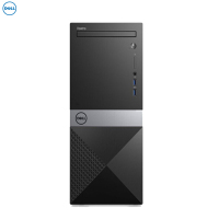 戴尔(DELL)成就Vostro3000系列 台式电脑 单主机(i3-8100 4GB 1TB 集显 无光驱 W10)