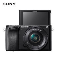 SONY ILCE-6000微单数码相机标准套装 (闪迪128G内存卡+索尼相机包