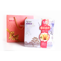 V2000名古屋什锦爆浆曲奇双层礼盒装512g