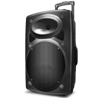 先科 SD-15A 广场舞音响户外便携拉杆音箱+无线话筒1支