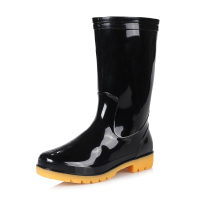 雨靴 雨鞋 男式中筒防水雨鞋户外雨靴套鞋 （2双起订）