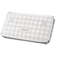 卡农（iKANOO）蓝牙音箱 电脑迷你小音箱手机音箱户外便携白色 I908DJ点睛