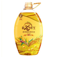 金龙鱼 食用油 稻谷鲜生食用植物调和油 5L