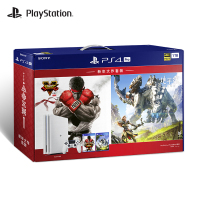索尼(SONY) PS4 Pro新年大作套装(冰河白 1TB)国行家用游戏机 4k超清 火爆畅玩