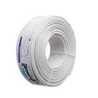 远东电缆 RVB2*0.5国标2芯多股铜芯软平行线缆100米/盘（白）