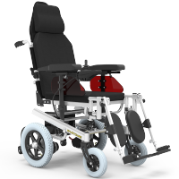 伊凯电动轮椅老人残疾人老年智能全自动轻便代步车多功能折叠便携epw61-701ba-20AH锂电池续航25KM