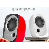 十度R12U台式电脑音响喇叭低音炮家用迷你笔记本多媒体重低音usb接口有线游戏小音箱一对