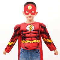 Disney正版授权儿童演出服超人 蝙蝠侠 闪电侠 盔甲上衣