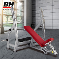 必艾奇(BH)力量健身器械商用举重床卧推床L820上斜式举重架 含送货入户、安装及售后服务