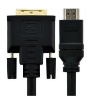 酷比客(L-CUBIC) 黑色 2M DVI转HDMI 转接线 LCCPDVI2HDMI-2M (单位:根)