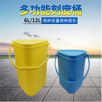 食安库食品级塑料桶带刻度12L