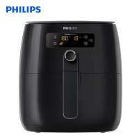 飞利浦(Philips) 气炸锅HD9641 新一代家用无油智能多功能大容量电炸锅减少约80%油脂 煎炸烘烤一键操控