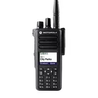 摩托罗拉(MOTOROLA) GP338D+非防爆 数字对讲机 专业手台对讲机 黑色