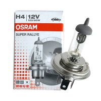欧司朗OSRAM汽车大灯灯泡H4近光灯远光雾灯灯泡卤素灯泡原车替换型高亮前大灯12V100/90W单支装