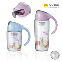 [博堡]玻璃油瓶调料瓶自动翻盖油醋壶套装BDY-S008
