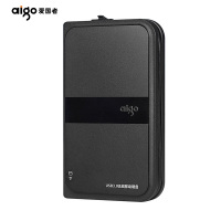 爱国者(aigo)HD816 1TB USB3.0 移动硬盘 多功能无线移动硬盘 机线一体