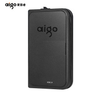 爱国者(aigo)HD806 1TB USB3.0 移动硬盘 机线一体 抗震防摔