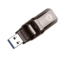 爱国者(aigo)U391 128GB USB3.1 超速固态U盘 金属U盘 速度狂飙移动固态硬盘