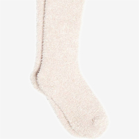 BAREFOOT DREAMS 柔软女式袜子 灰粉色/白色