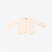 BAREFOOT DREAMS 竹纤维婴幼儿花边上衣粉红色